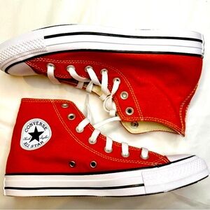 Converse Women Shoes 8 Casual Maple Red Sneakers All Stars